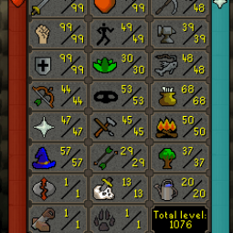 TheDang | No Email Set | Barrow Gloves + 99 melee | 1076 levels | 99 att, 99 str, 99 def, 99 hp | 176 qp || Melee Starter Main | Z967 0